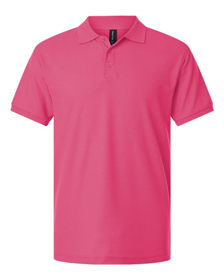 AllPro Men's Pique Polo. 62800 - Bright Pink