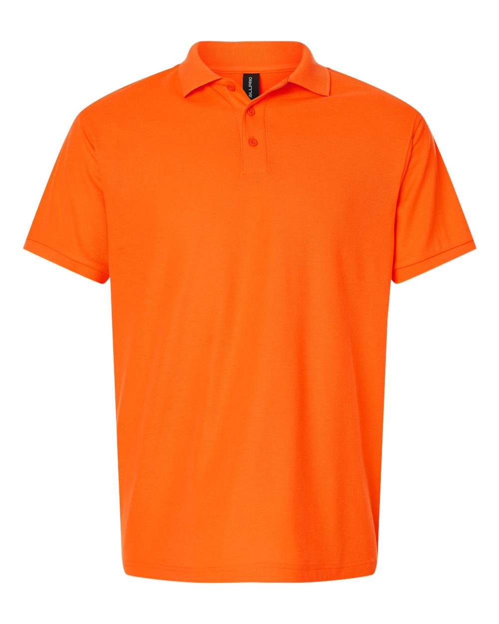AllPro Men's Pique Polo. 62800 - Deep Orange