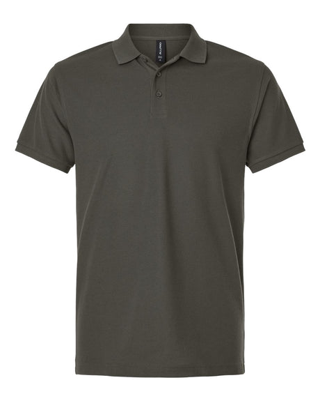 AllPro Men's Pique Polo. 62800 - Charcoal