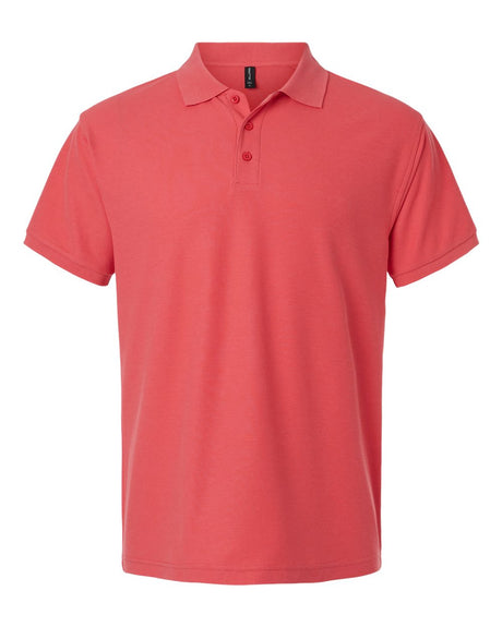 AllPro Men's Pique Polo. 62800 - Coral