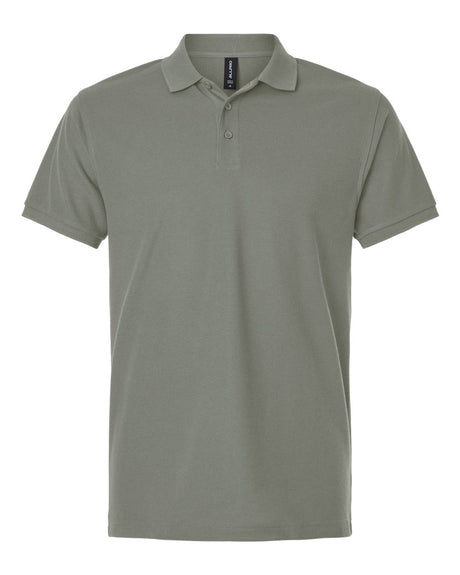 AllPro Men's Pique Polo. 62800 - Greystone