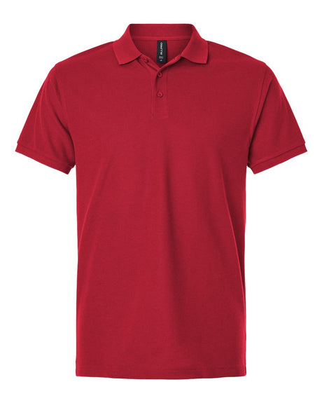 AllPro Men's Pique Polo. 62800 - Red