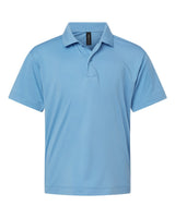 AllPro Youth Pro-Lock Performance Polo. 41800Y - Carolina Blue