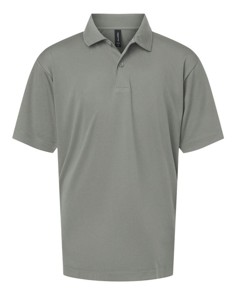 AllPro Youth Pro-Lock Performance Polo. 41800Y - Greystone