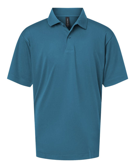 AllPro Youth Pro-Lock Performance Polo. 41800Y - Pacific Blue