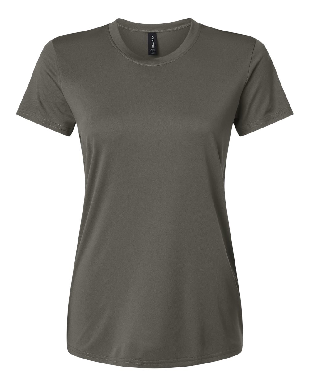 AllPro Women's Pro-Lock Performance T-Shirt. 48000L - Charcoal