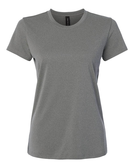 AllPro Women's Pro-Lock Performance T-Shirt. 48000L - Heather Granite
