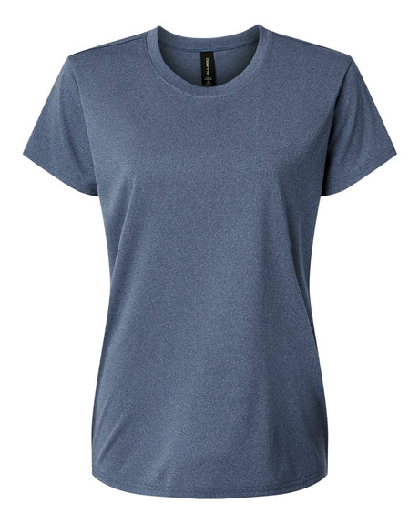 AllPro Women's Pro-Lock Performance T-Shirt. 48000L - Heather Navy