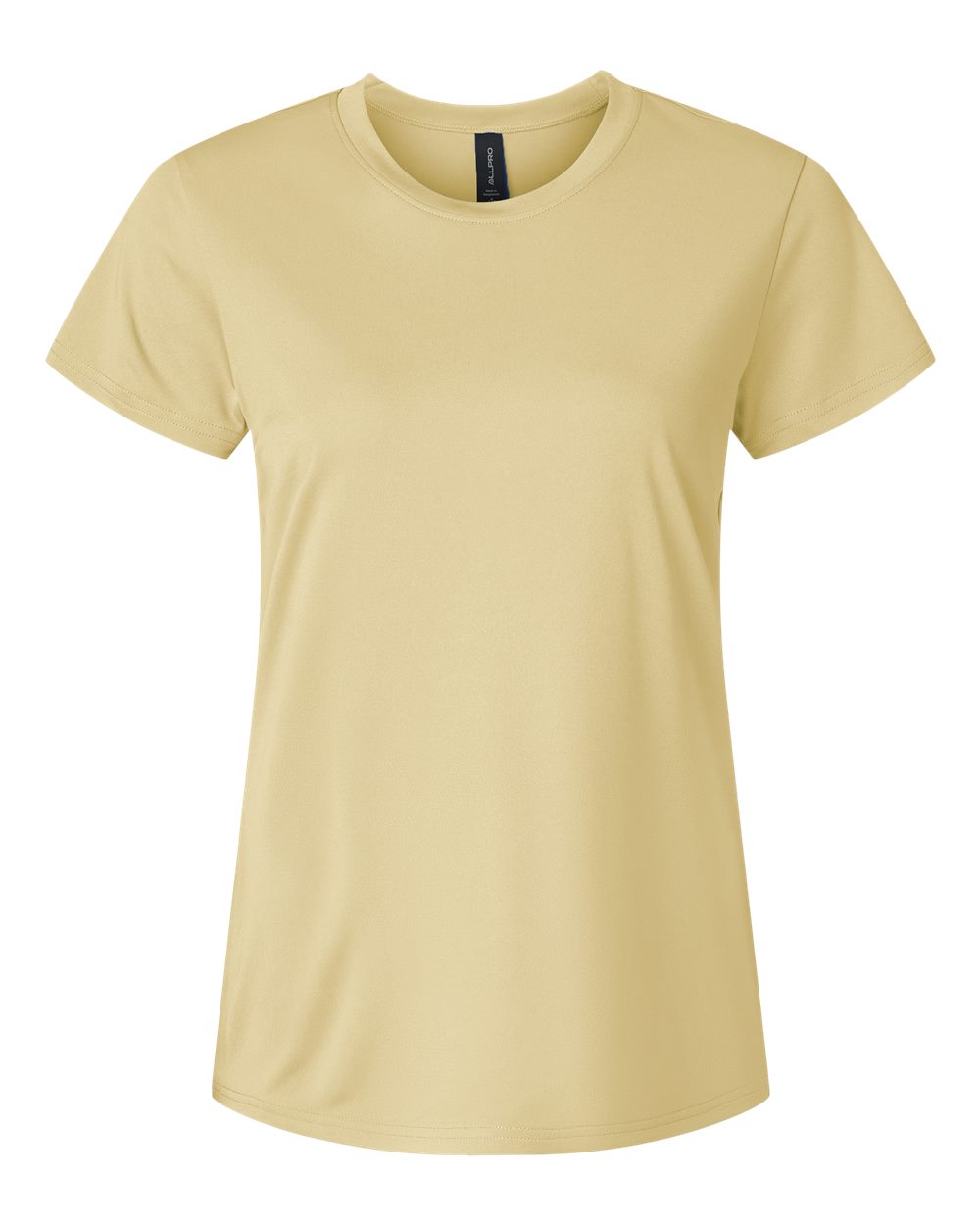 AllPro Women's Pro-Lock Performance T-Shirt. 48000L - Vegas Gold