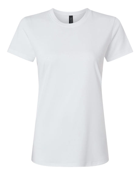 AllPro Women's Pro-Lock Performance T-Shirt. 48000L - White