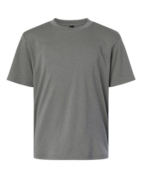 AllPro Youth Pro-Lock Performance T-Shirt. 48000Y - Heather Granite
