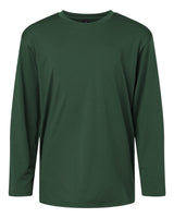 AllPro Youth Pro-Lock Performance Long Sleeve T-Shirt. 48400Y - Forest Green