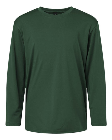 AllPro Youth Pro-Lock Performance Long Sleeve T-Shirt. 48400Y - Forest Green