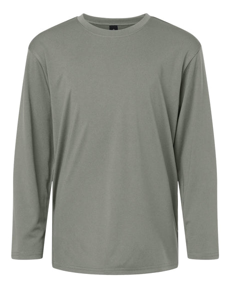AllPro Youth Pro-Lock Performance Long Sleeve T-Shirt. 48400Y - Greystone