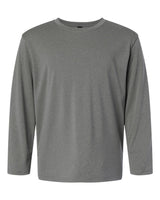 AllPro Youth Pro-Lock Performance Long Sleeve T-Shirt. 48400Y - Heather Granite
