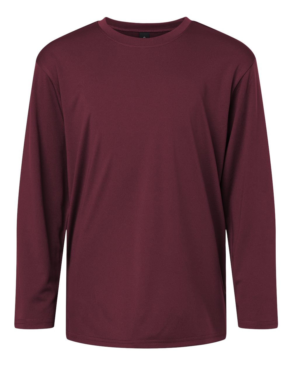 AllPro Youth Pro-Lock Performance Long Sleeve T-Shirt. 48400Y - Maroon