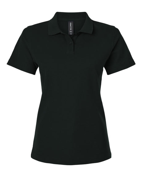 AllPro Women's Pique Polo. 62800L - Black