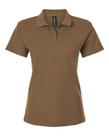 AllPro Women's Pique Polo. 62800L - Cigar