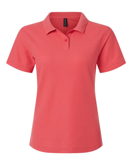 AllPro Women's Pique Polo. 62800L - Coral