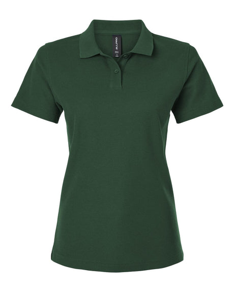 AllPro Women's Pique Polo. 62800L - Forest Green