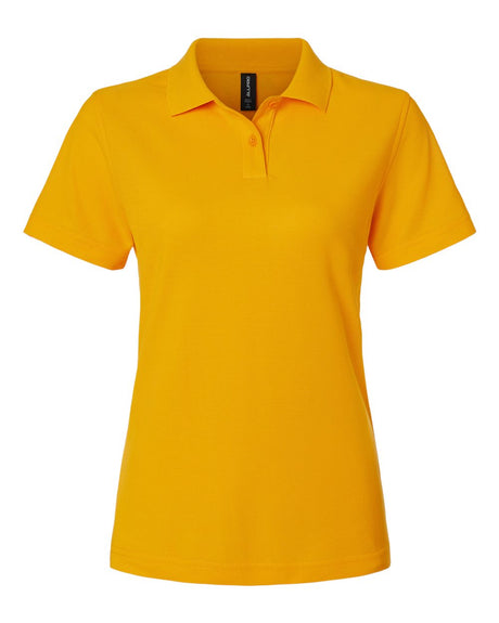 AllPro Women's Pique Polo. 62800L - Gold