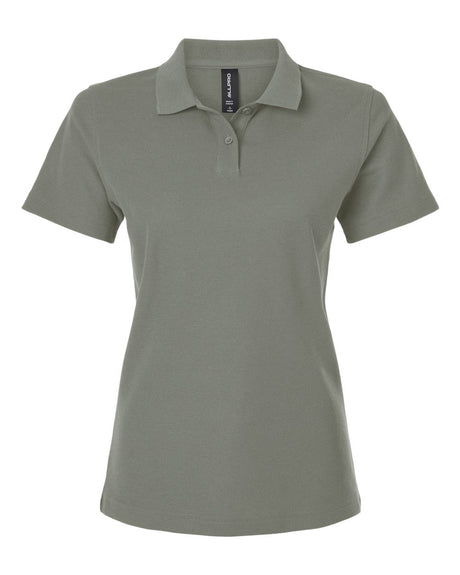 AllPro Women's Pique Polo. 62800L - Greystone