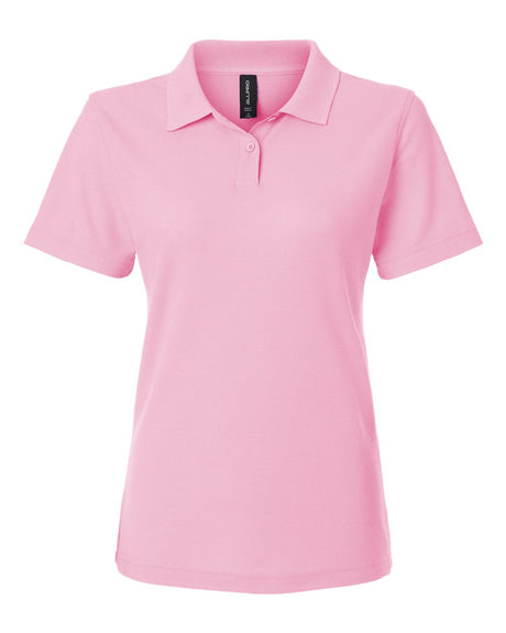 AllPro Women's Pique Polo. 62800L - Light Pink