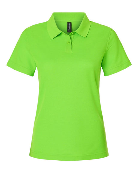AllPro Women's Pique Polo. 62800L - Lime