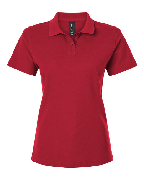 AllPro Women's Pique Polo. 62800L - Red