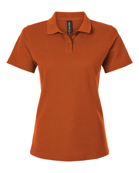 AllPro Women's Pique Polo. 62800L - Rust