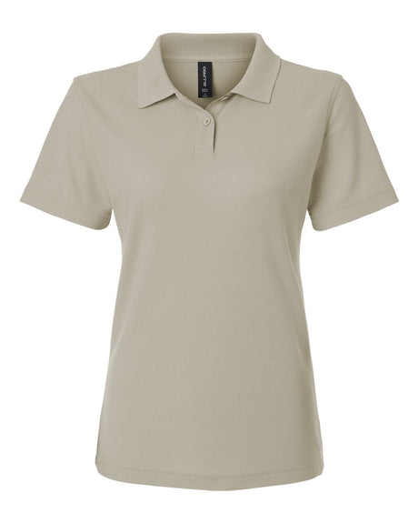 AllPro Women's Pique Polo. 62800L - Sand