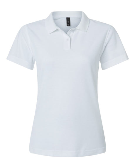 AllPro Women's Pique Polo. 62800L - White