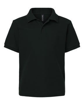 AllPro Youth Pique Polo. 62800Y - Black