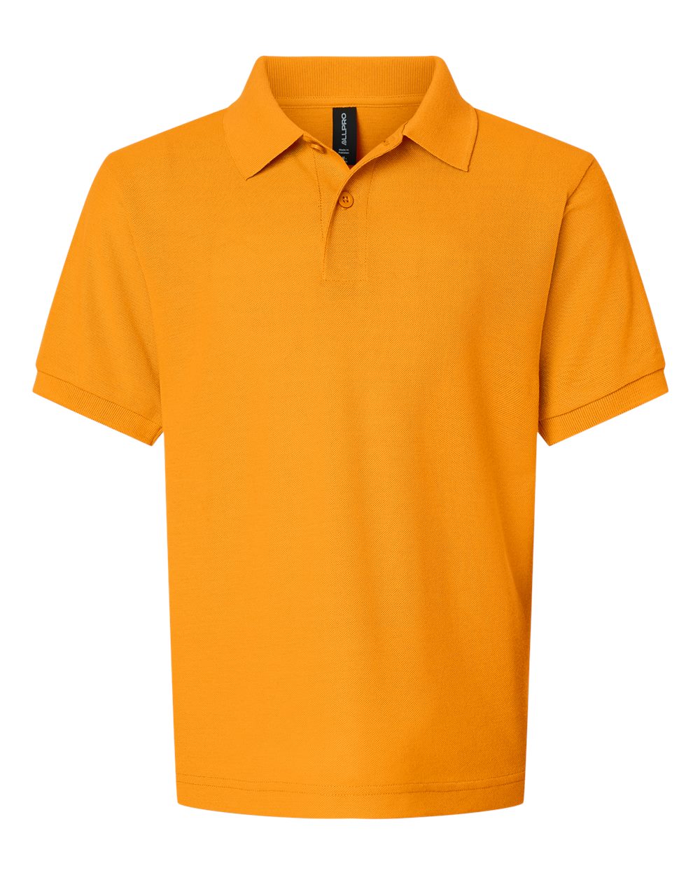 AllPro Youth Pique Polo. 62800Y - Gold