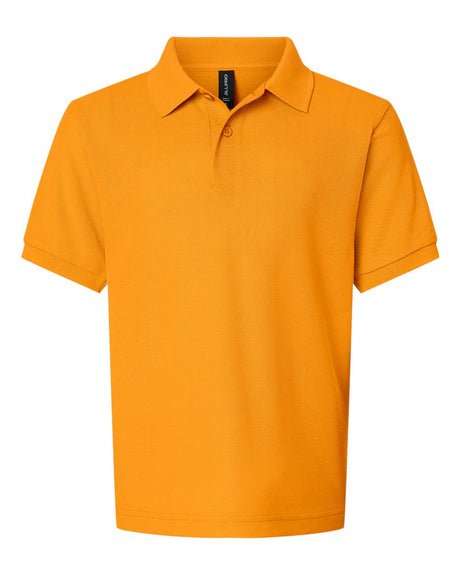 AllPro Youth Pique Polo. 62800Y - Gold