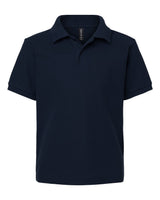AllPro Youth Pique Polo. 62800Y - Navy