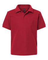 AllPro Youth Pique Polo. 62800Y - Red