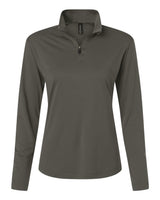 AllPro Women's Pro-Lock Performance Quarter-Zip Pullover. 41870L - Charcoal