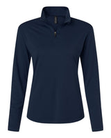 AllPro Women's Pro-Lock Performance Quarter-Zip Pullover. 41870L - Navy