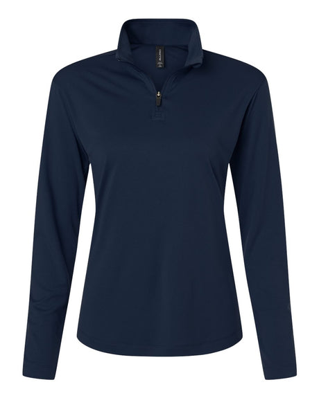 AllPro Women's Pro-Lock Performance Quarter-Zip Pullover. 41870L - Navy