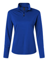 AllPro Women's Pro-Lock Performance Quarter-Zip Pullover. 41870L - Royal