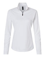 AllPro Women's Pro-Lock Performance Quarter-Zip Pullover. 41870L - White
