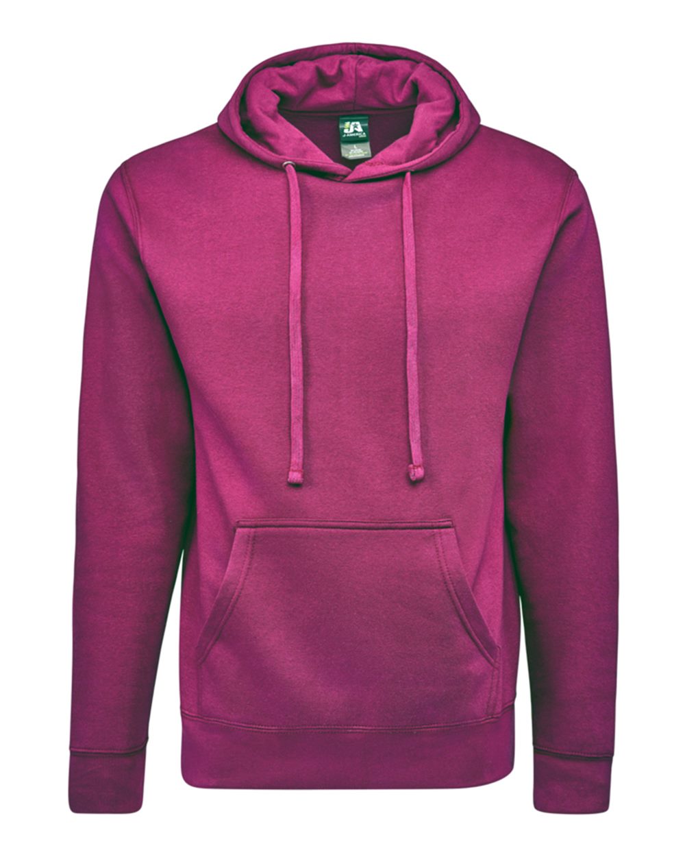 J. America Unisex BTB Fleece Hooded Sweatshirt. 8720 - Boysenberry