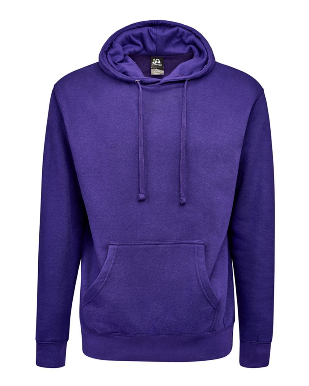 J. America Unisex BTB Fleece Hooded Sweatshirt. 8720 - Purple
