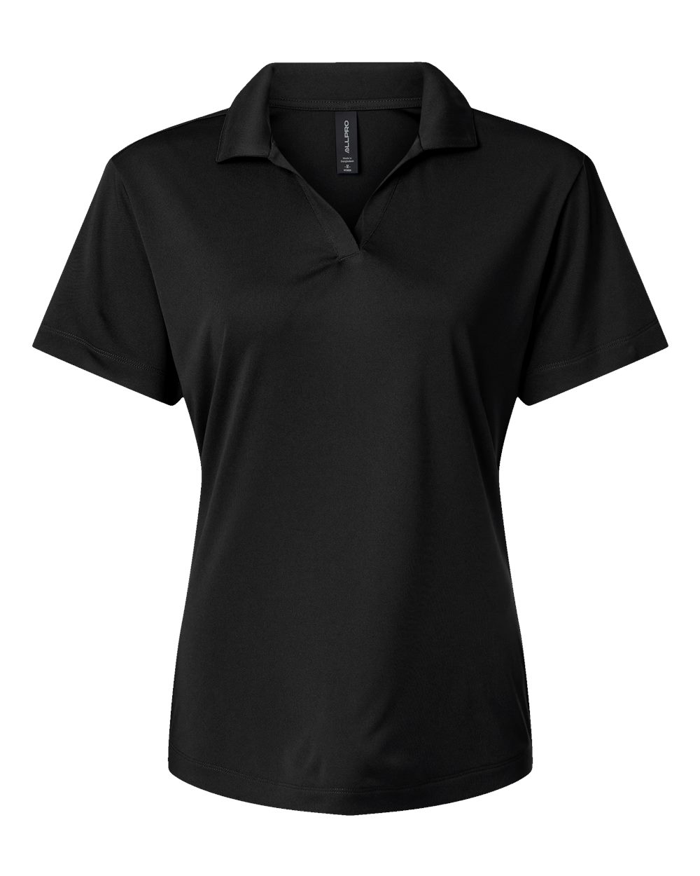 AllPro Women's Pro-Lock Performance Polo. 41800L - Black