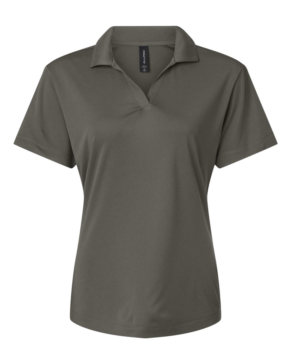 AllPro Women's Pro-Lock Performance Polo. 41800L - Charcoal