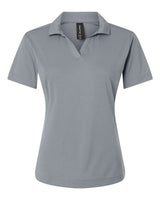 AllPro Women's Pro-Lock Performance Polo. 41800L - Heather Steel