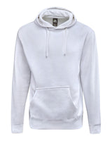J. America Unisex BTB Fleece Hooded Sweatshirt. 8720 - White