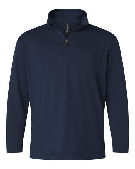 AllPro Youth Pro-Lock Performance Quarter-Zip Pullover. 41870Y - Navy