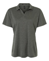 AllPro Women's Pro-Lock Performance Mélange Polo. 4HM00L - Charcoal Melange